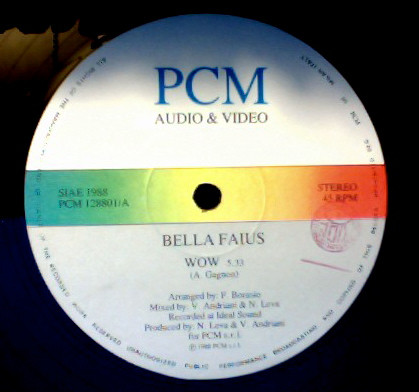Bella Faius - Wow | PCM Audio & Video (PCM128801) - main