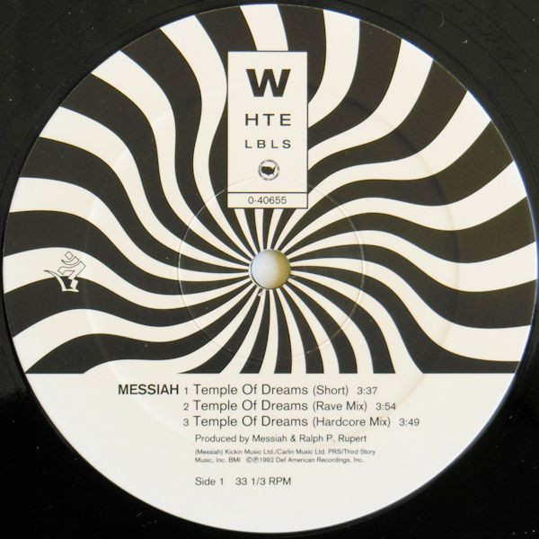 Messiah - Temple Of Dreams | WHTE LBLS (9 40655-0) - 2 Messiah - Temple Of Dreams | WHTE LBLS (9 40655-0) - 2