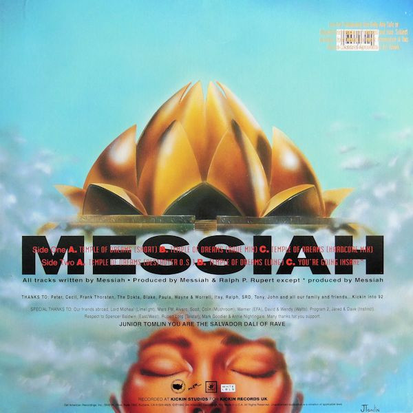 Messiah - Temple Of Dreams | WHTE LBLS (9 40655-0) - 4 Messiah - Temple Of Dreams | WHTE LBLS (9 40655-0) - 4