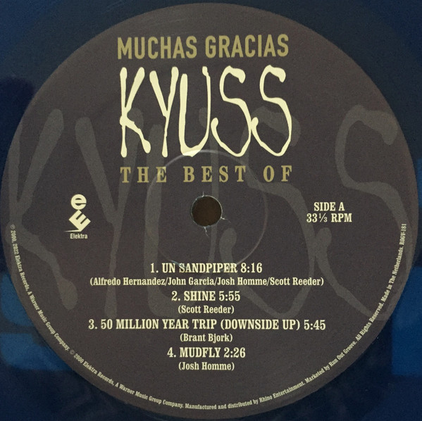 Kyuss - Muchas Gracias: The Best Of Kyuss (2LP - Limited Numbered Edition - Blue Translucent Vinyl) [Vinyl] | Run Out Groove (ROGV-181) - 4