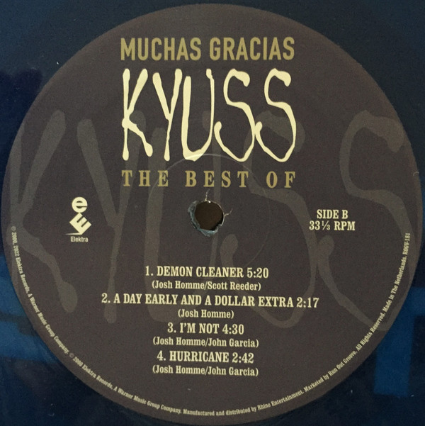 Kyuss - Muchas Gracias: The Best Of Kyuss (2LP - Limited Numbered Edition - Blue Translucent Vinyl) [Vinyl] | Run Out Groove (ROGV-181) - 5