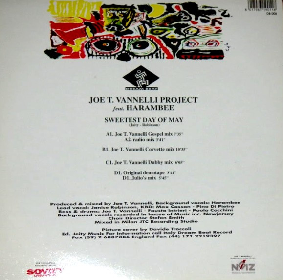 Joe T. Vannelli Project Feat. Harembee - Sweetest Day Of May | Dream Beat (DB 008) - 2 Joe T. Vannelli Project Feat. Harembee - Sweetest Day Of May | Dream Beat (DB 008) - 2
