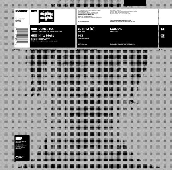 Dublex Inc. - Nifty Night | Pulver Records (PULVER013) - 2 Dublex Inc. - Nifty Night | Pulver Records (PULVER013) - 2