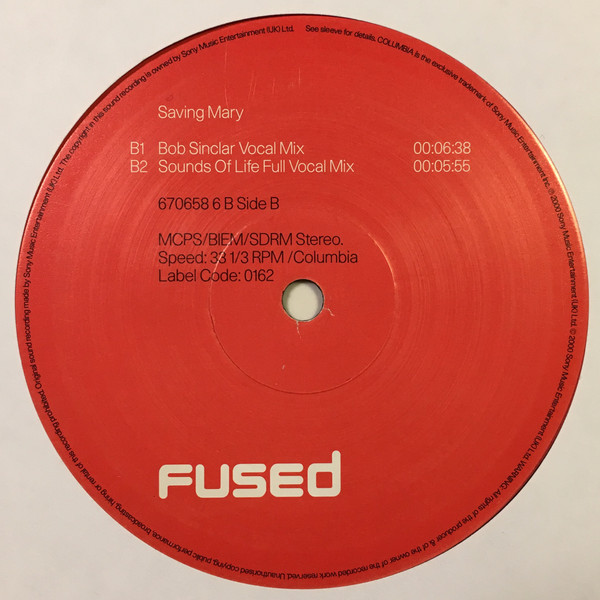 Fused - Saving Mary | Columbia (670658 6) - 4