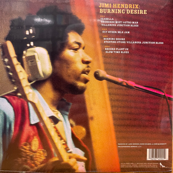 Jimi Hendrix - Burning Desire | Dagger Records (88875143591) - 3