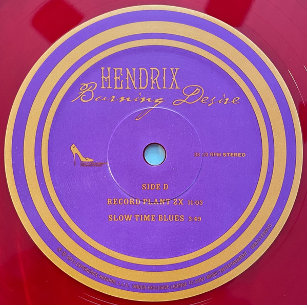 Jimi Hendrix - Burning Desire | Dagger Records (88875143591) - 7