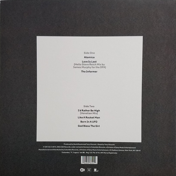 David Bowie - The Next Day Extra EP | Columbia (19439978101) - 2 David Bowie - The Next Day Extra EP | Columbia (19439978101) - 2