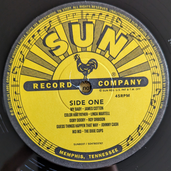 Various - Sun Records' 70th Anniversary Compilation Vol. 2 | Sun (SUN8037) - 5 Various - Sun Records' 70th Anniversary Compilation Vol. 2 | Sun (SUN8037) - 5