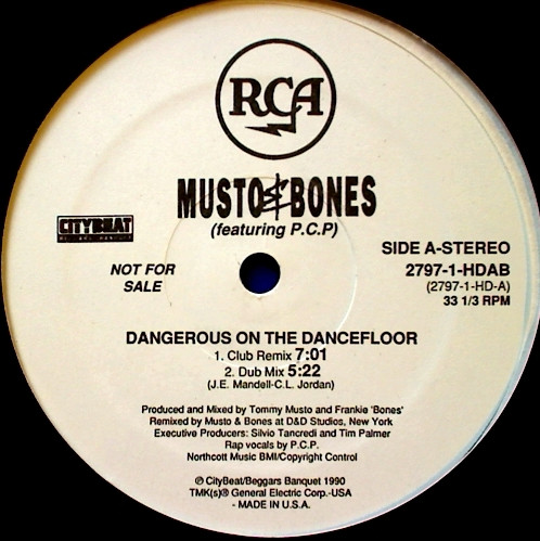 Musto & Bones Featuring P.C.P. - Dangerous On The Dancefloor | RCA (2797-1-HDAB) - 2 Musto & Bones Featuring P.C.P. - Dangerous On The Dancefloor | RCA (2797-1-HDAB) - 2