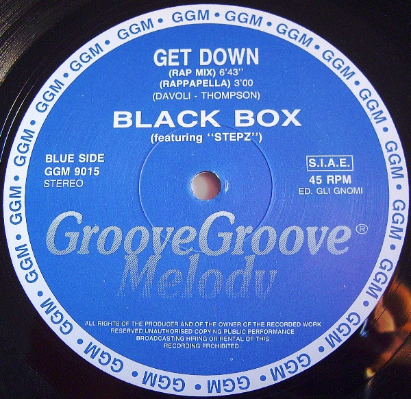 Black Box - Fantasy | Groove Groove Melody (GGM 9015) - 4 Black Box - Fantasy | Groove Groove Melody (GGM 9015) - 4