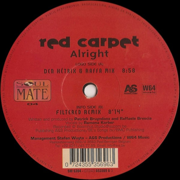 Red Carpet - Alright | Soul Mate (SM 6304) - 2