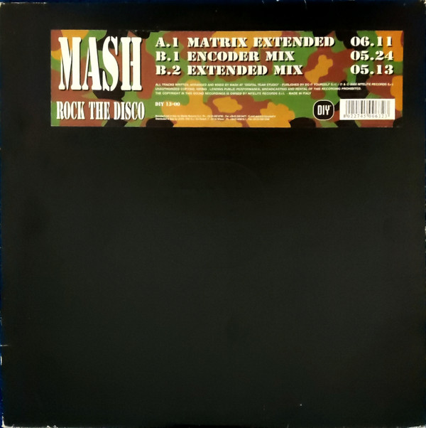 Mash - Rock The Disco | Do It Yourself Entertainment (DIY 13-00) - main Mash - Rock The Disco | Do It Yourself Entertainment (DIY 13-00) - main