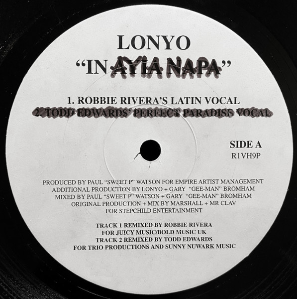 Lonyo - In Ayia Napa | Riverhorse Records (RIVH9P) - 3 Lonyo - In Ayia Napa | Riverhorse Records (RIVH9P) - 3