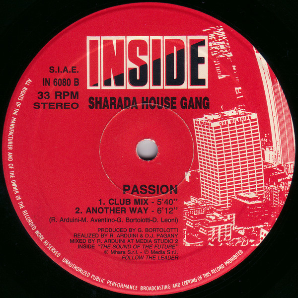 Sharada House Gang - Passion | Inside (IN 6080) - 2