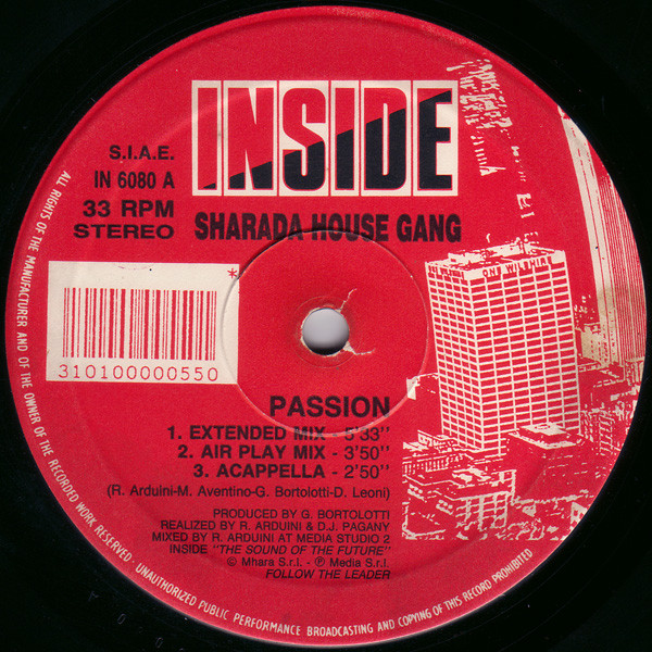 Sharada House Gang - Passion | Inside (IN 6080) - main