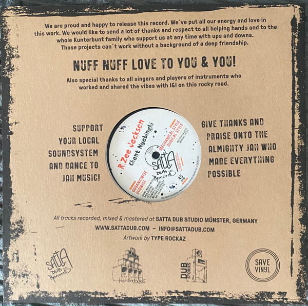 R. Zee Jackson - Chant Nyabinghi | Satta Dub Records (SDR12006) - 2 R. Zee Jackson - Chant Nyabinghi | Satta Dub Records (SDR12006) - 2