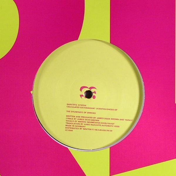 Narcotic Syntax - Calculated Extravagant Licentiousness EP | Perlon (PERL 39) - 2