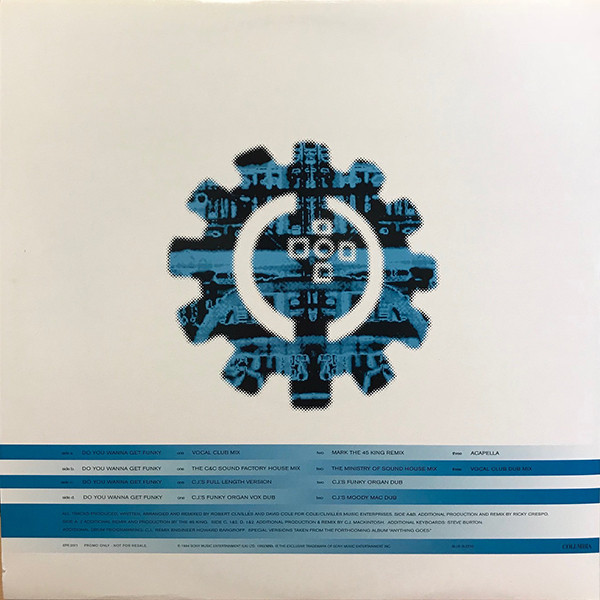 C + C Music Factory - Do You Wanna Get Funky | Columbia (XPR 2071) - 2 C + C Music Factory - Do You Wanna Get Funky | Columbia (XPR 2071) - 2