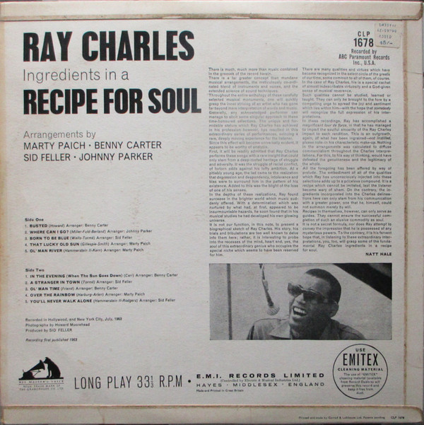 Ingredients In A Recipe For Soul