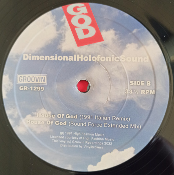DimensionalHolofonicSound - The House Of God | Groovin Recordings (GR-1299) - 4 DimensionalHolofonicSound - The House Of God | Groovin Recordings (GR-1299) - 4