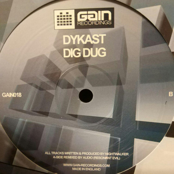Nightwalker / Dykast - Jeopardy / Dig Dug | Gain (GAIN 018) - 2