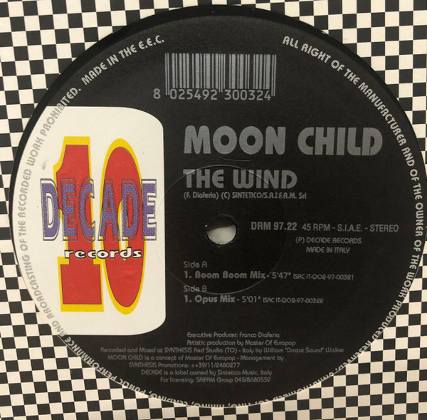 Moon Child - The Wind | Decade Records (DRM 9722)