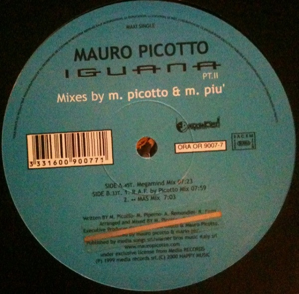 Mauro Picotto - Iguana Pt. 2 | Overdance! (ORA OR 9007-7) - main Mauro Picotto - Iguana Pt. 2 | Overdance! (ORA OR 9007-7) - main