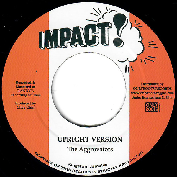 Johnny Clarke / The Aggrovators - Be Upright Natty Dread | Impact! (OR131) - 2