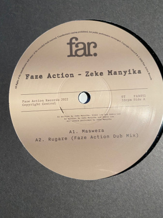 Faze Action & Zeke Manyika - Maswera | Faze Action (FAR051) - 3 Faze Action & Zeke Manyika - Maswera | Faze Action (FAR051) - 3