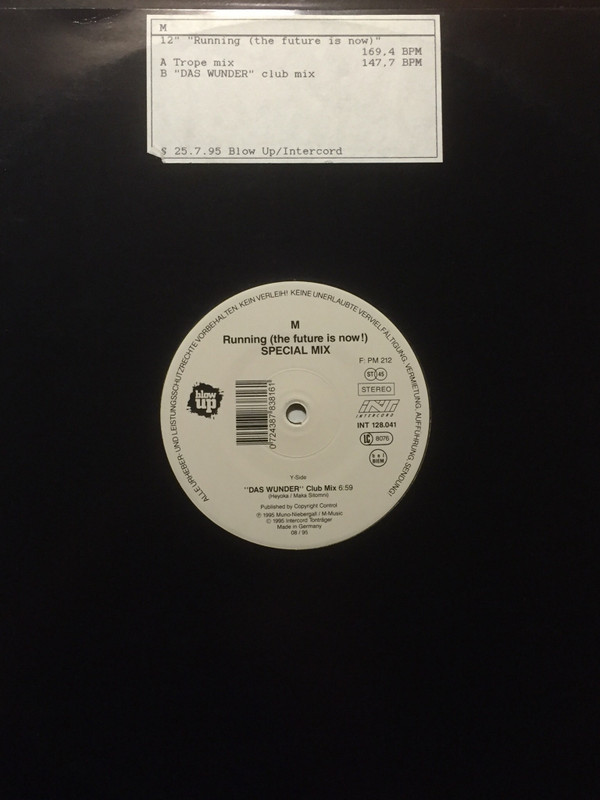 M - Running (The Future Is Now!) (Special Mix) | Blow Up (INT 128.041) - 3