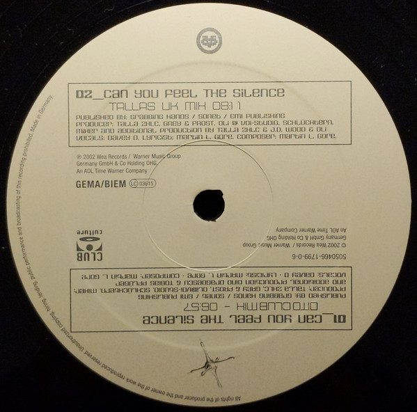 Talla 2XLC - Can You Feel The Silence (The Remixes) | Club Culture (5050466-1799-0-6) - 4