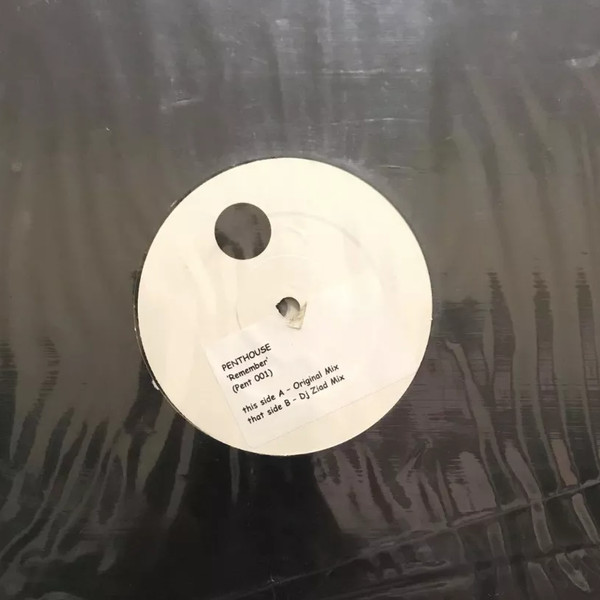 Penthouse - Remember | Not On Label (PENT 001) - main