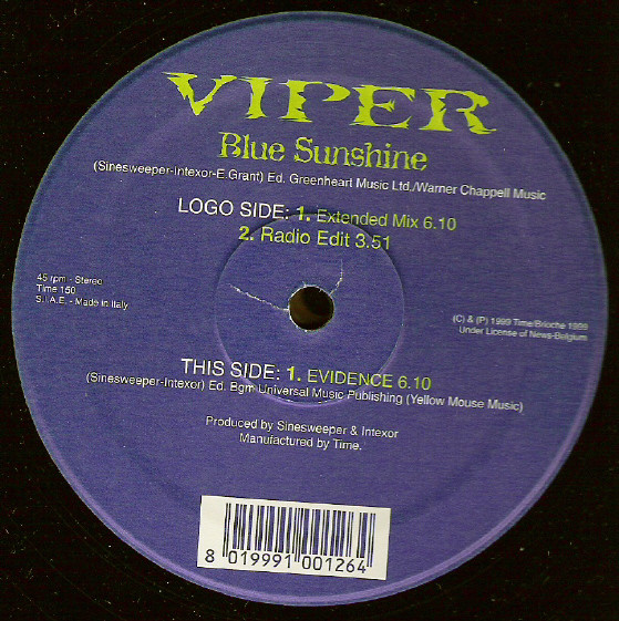 Viper - Blue Sunshine | TIME (TIME 150) - 2 Viper - Blue Sunshine | TIME (TIME 150) - 2