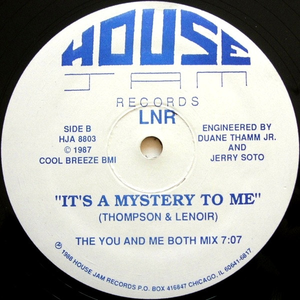 LNR - Work It To The Bone | House Jam Records (HJA 8803) - 2 LNR - Work It To The Bone | House Jam Records (HJA 8803) - 2