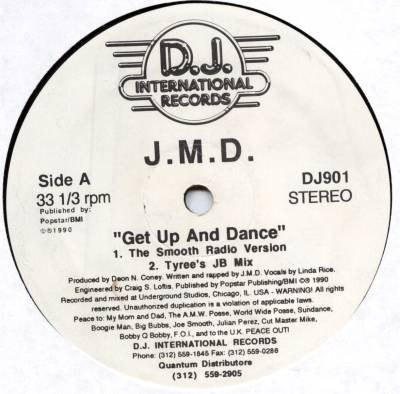 J.M.D. - Get Up And Dance | D.J. International Records (DJ901)