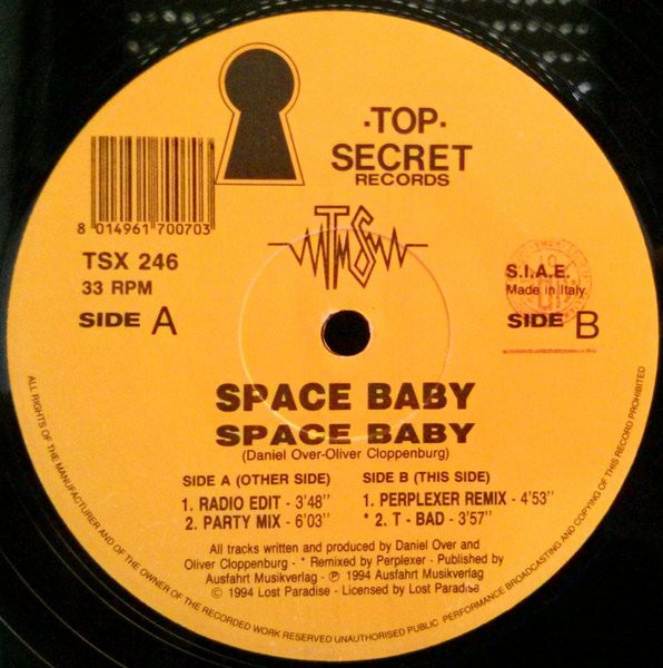 Space Baby - Space Baby | Top Secret Records (TSX 246)