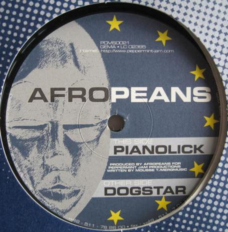 Afropeans - Pianolick | ProgCity (PCMS0021) - 2