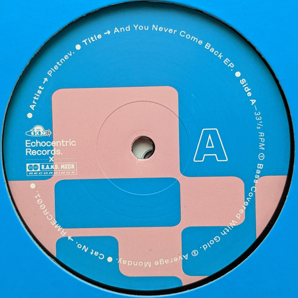 Pletnev - And You Never Come Back EP | R.A.N.D. Muzik x Echocentric (RMECR001)