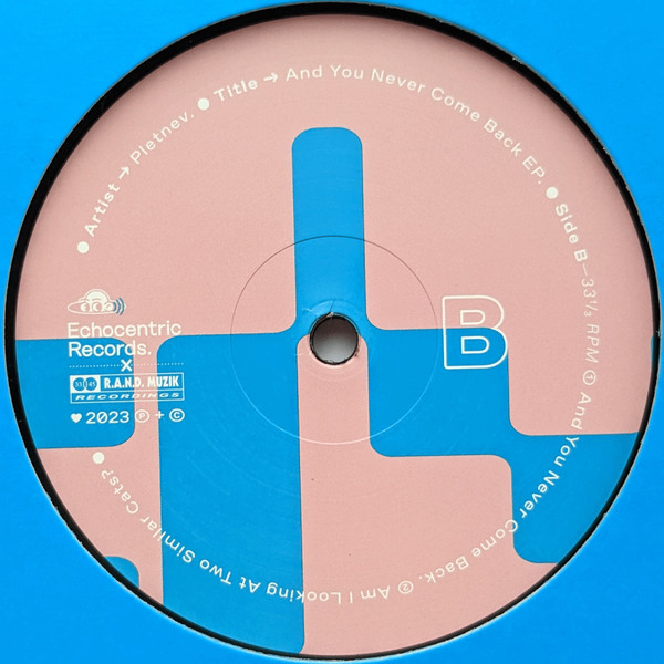 Pletnev - And You Never Come Back EP | R.A.N.D. Muzik x Echocentric (RMECR001) - 2