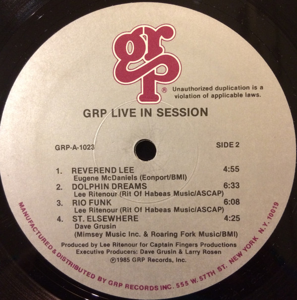 GRP Live In Session