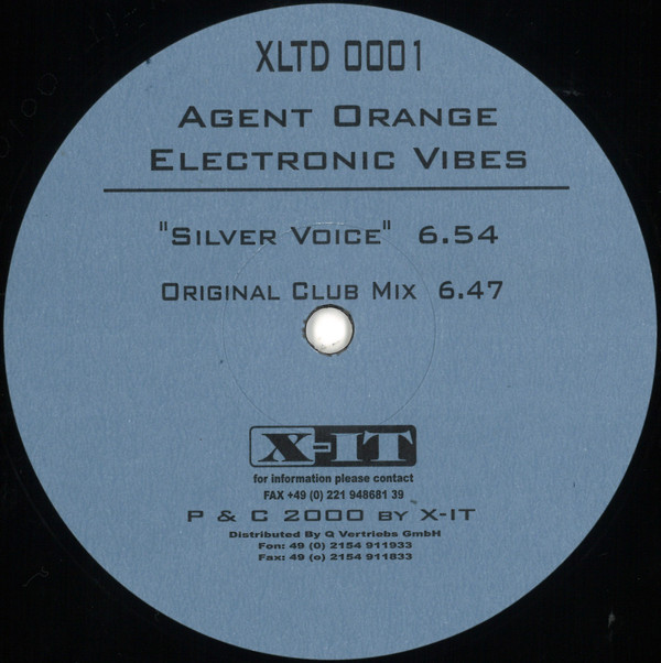Agent Orange - Electronic Vibes | X-IT Records (XLTD 0001) - 4