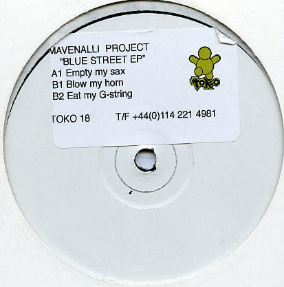 Mavenalli Project - Blue Street EP | Toko Records (TOKO 18)