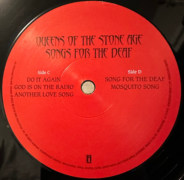 Queens Of The Stone Age - Songs For The Deaf | Interscope Records (00602508108587) - 7 Queens Of The Stone Age - Songs For The Deaf | Interscope Records (00602508108587) - 7