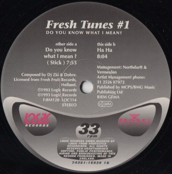 Fresh Tunes - #1 - Do You Know What I Mean? | Logic Records (74321-16939 1) - 4