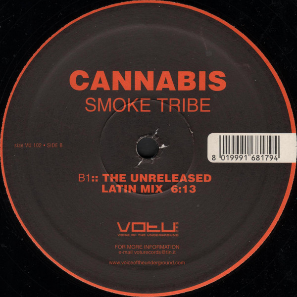 Cannabis - Smoke Tribe | V.O.T.U. Records (Voice Of The Underground Records) (VU 102) - 3