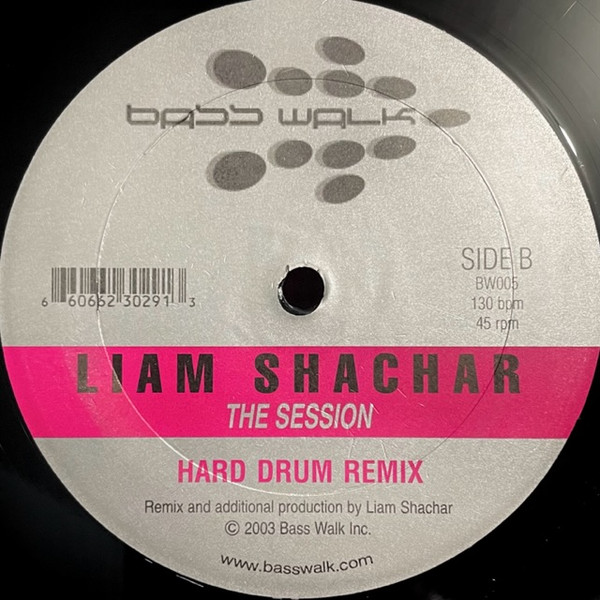 Liam Shachar - The Session | Basswalk Records (BW005) - 2 Liam Shachar - The Session | Basswalk Records (BW005) - 2