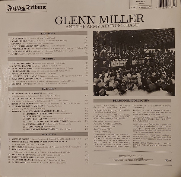 Glenn Miller And The Army Air Force Band - Jazz Tribune Nº 15