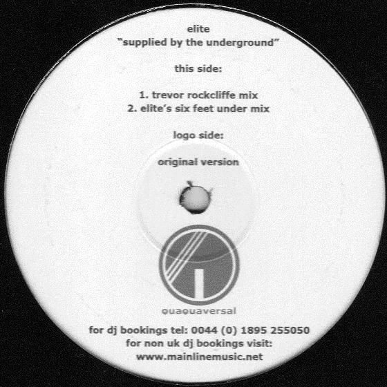 Elite - Supplied By The Underground | Quaquaversal (QVA 001) - main