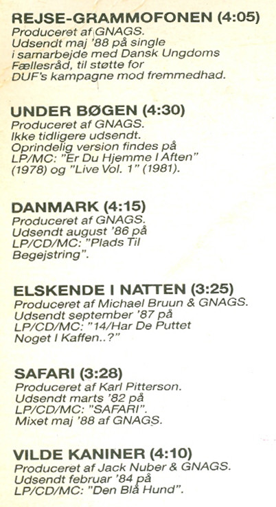 Under Bøgen (Greatest Hits 1978-88)