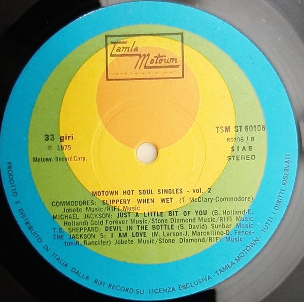 Various - Motown Hot Soul Singles Vol. 2 | Tamla Motown (TSM ST 60106) - 4 Various - Motown Hot Soul Singles Vol. 2 | Tamla Motown (TSM ST 60106) - 4